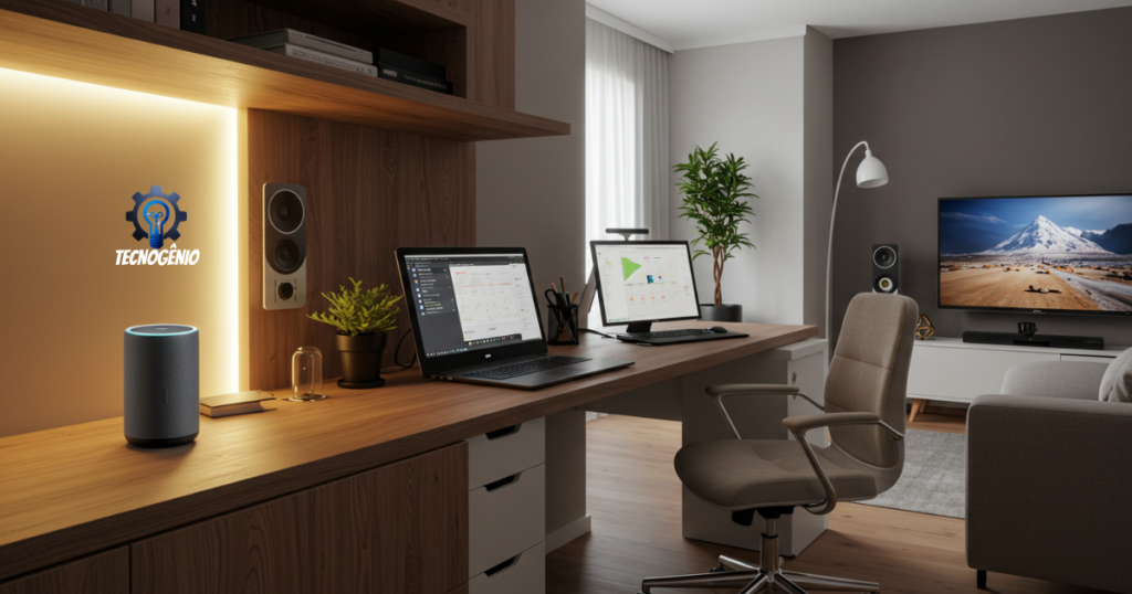 Decoração em tecnologia avançada