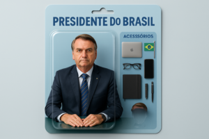presidente do brasil jair bolsonaro action figure feito no chatgpt