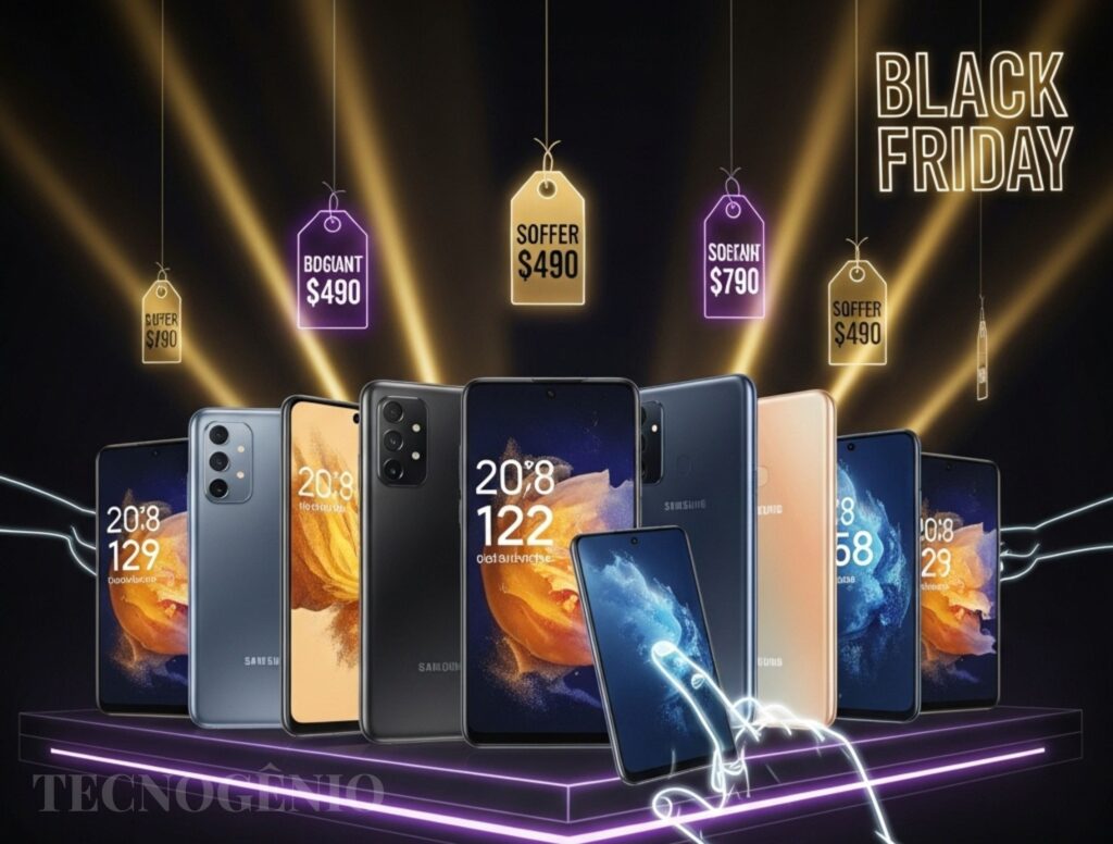 6 Celulares Samsung com Desconto