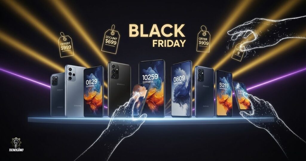 6 Celulares Samsung com Desconto