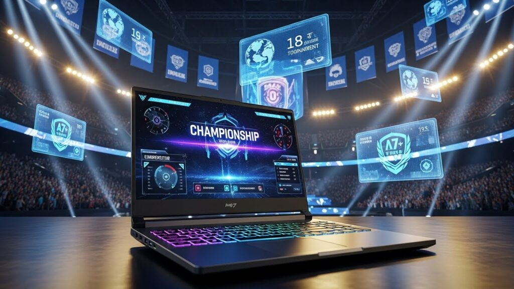 Notebook Gamer Potente na final do campeonato