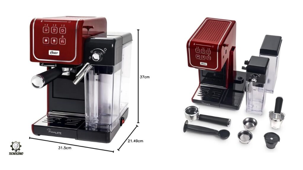 Oster PrimaLatte Touch Red