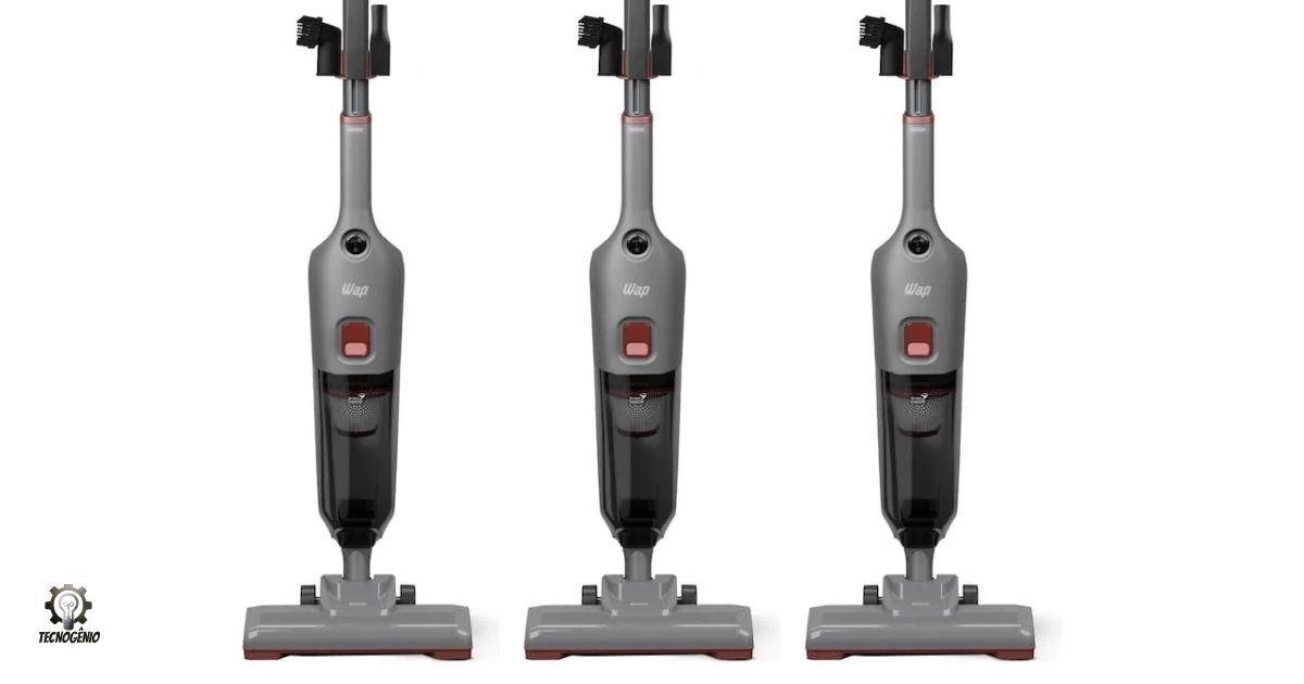 Aspirador de Pó Vertical WAP Power Speed Max 1600W com Tecnologia Cyclone e Filtro HEPA.